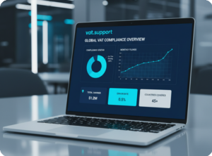 VAT Support Portal connected to e-commerce sales data